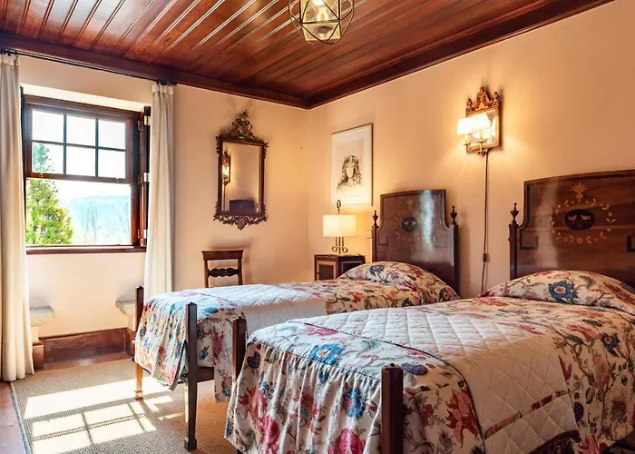 Quinta De Mouraes Casa Dos Rododendros Séjour à la campagne Lever